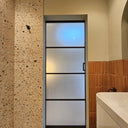Lumi Frost – Single Sliding Glass Door – PMF - CreoGlass®