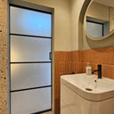 Lumi Frost – Single Sliding Glass Door – PMF - CreoGlass®