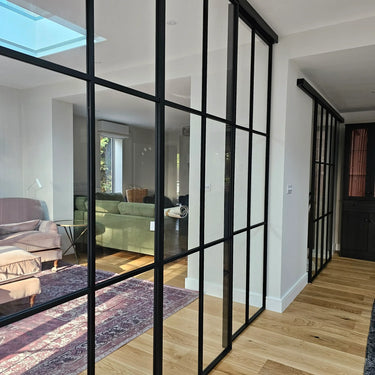 Grand Line – Double Sliding Glass Doors with Two Side Panels – PMF - CreoGlass®