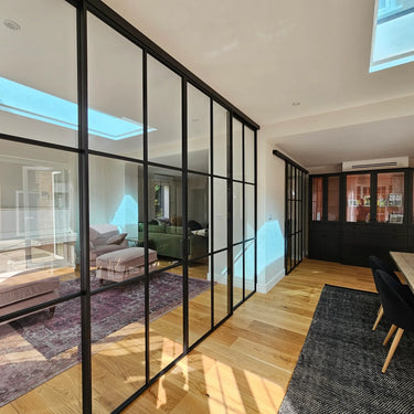 Grand Line – Double Sliding Glass Doors with Two Side Panels – PMF - CreoGlass®