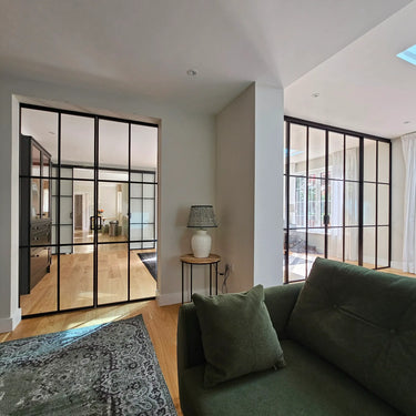 Vista Grid – Double Sliding Glass Doors – PMF - CreoGlass®