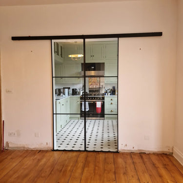 Linea Frame – Double Sliding Glass Doors – PMF - CreoGlass®