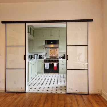 Linea Frame – Double Sliding Glass Doors – PMF - CreoGlass®