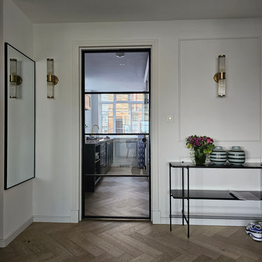 Axis Grid – Single Hinged Door with Knob and Frame – PMF