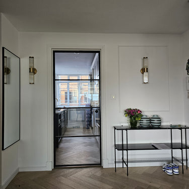 Axis Grid – Single Hinged Door with Knob and Frame – PMF