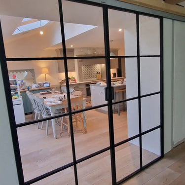 Metro Frame – Double Sliding Glass Doors – PMF - CreoGlass®