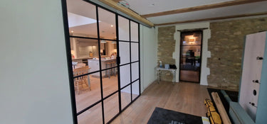 Metro Frame – Double Sliding Glass Doors – PMF - CreoGlass®