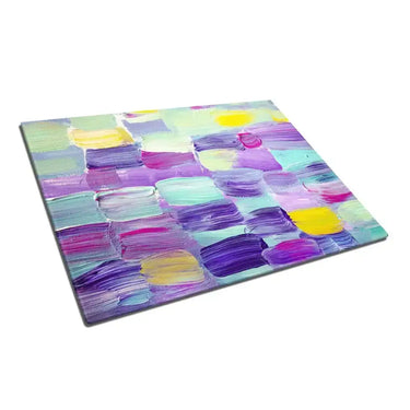 Abstract 2 Glass Chopping Board and Placemat - CreoGlass®
