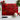 Abstract Red Prism Glass Chopping Board and Placemat