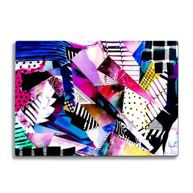 Abstract 5 Glass Chopping Board and Placemat - CreoGlass®