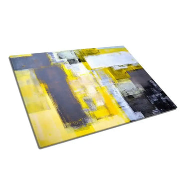 Abstract 6 Glass Chopping Board and Placemat - CreoGlass®