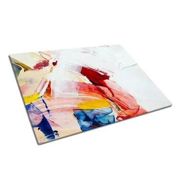Abstract 7 Glass Chopping Board and Placemat - CreoGlass®