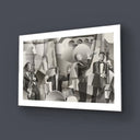Abstract French Jazz Band Glass Wall Art - DIY - CreoGlass®