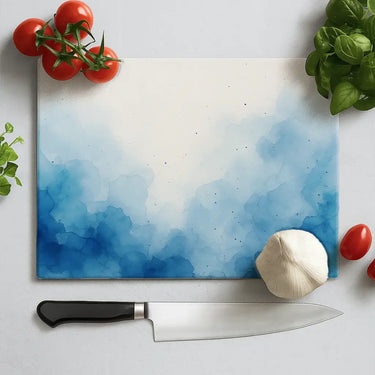 Azure Flame Glass Chopping Board and Placemat - CreoGlass®