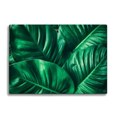Anthurium Leaves Glass Chopping Board and Placemat - CreoGlass®
