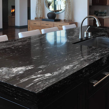Black Beauty 10mm Granite Worktop - CreoGlass®