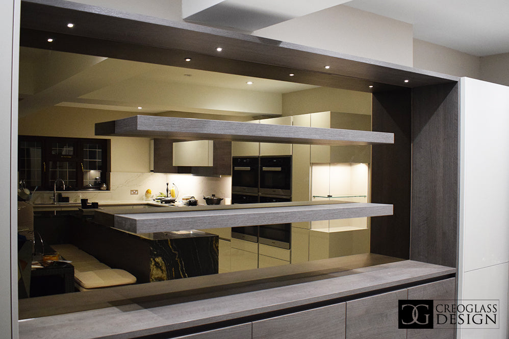 Mirror Splashbacks | Custom Toughened Glass for Kitchens – CreoGlass®