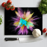 Colourful Explosion Splashback DIY - Mix and Match - CreoGlass®