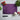 Concrete Purple Glass Chopping Board and Placemat - CreoGlass®