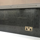 Obsidian Black - Italian Splashback - Bespoke - CreoGlass®