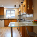 Ice Cracked 10mm Glass Worktop - CreoGlass®