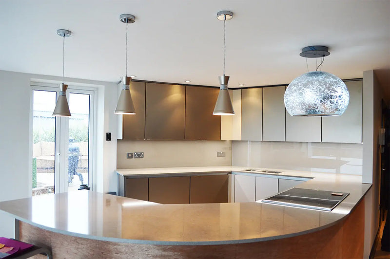 Matte Taupe Luxe - Italian Splashback - Bespoke - CreoGlass®