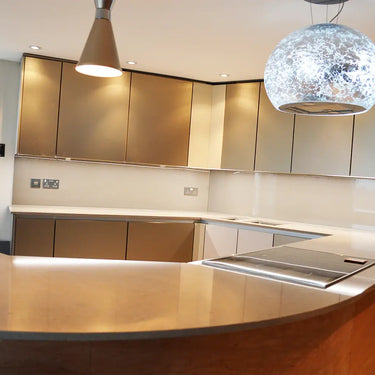 Matte Taupe Luxe - Italian Splashback - Bespoke - CreoGlass®
