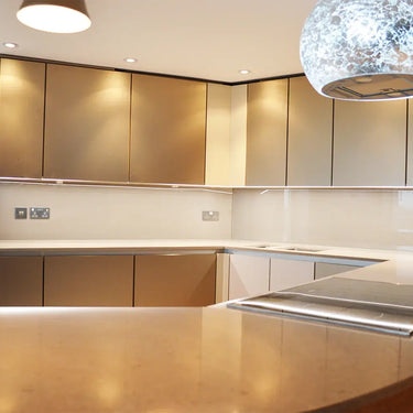 Matte Taupe Luxe - Italian Splashback - Bespoke - CreoGlass®