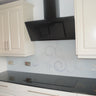 100% Luxury Jet Black 10mm Glass Worktop - CreoGlass®