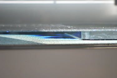 100% Luxury Jet Black 10mm Glass Worktop - CreoGlass®