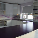 100% Luxury Purple Haze 10mm Glass Worktop - CreoGlass®