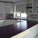 100% Luxury Purple Haze 10mm Glass Worktop - CreoGlass®
