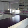 100% Luxury Purple Haze 10mm Glass Worktop - CreoGlass®