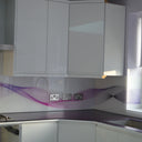 100% Luxury Purple Haze 10mm Glass Worktop - CreoGlass®