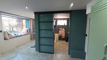 Frost Edge – Single Sliding Glass Door – PMF - CreoGlass®