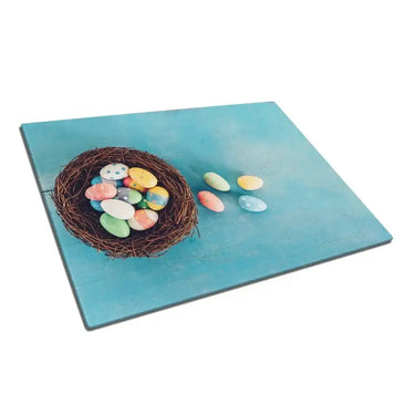 Easter Theme Glass Chopping Board and Placemat - CreoGlass®