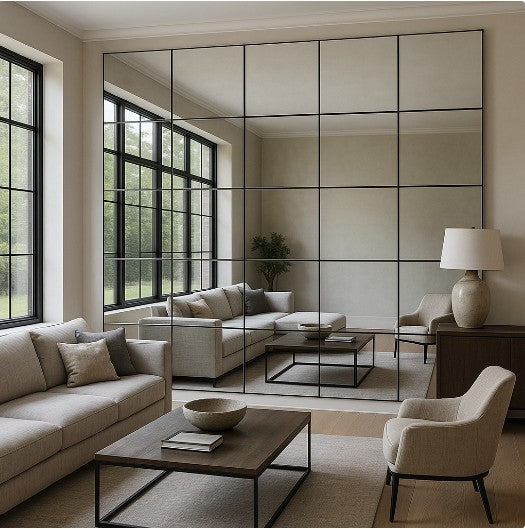 Feature Mirror Walls Design and Installation Service in London – CreoGlass®