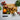 Garden Fruits on Wooden Board Glass Chopping Board and Worktop - CreoGlass®