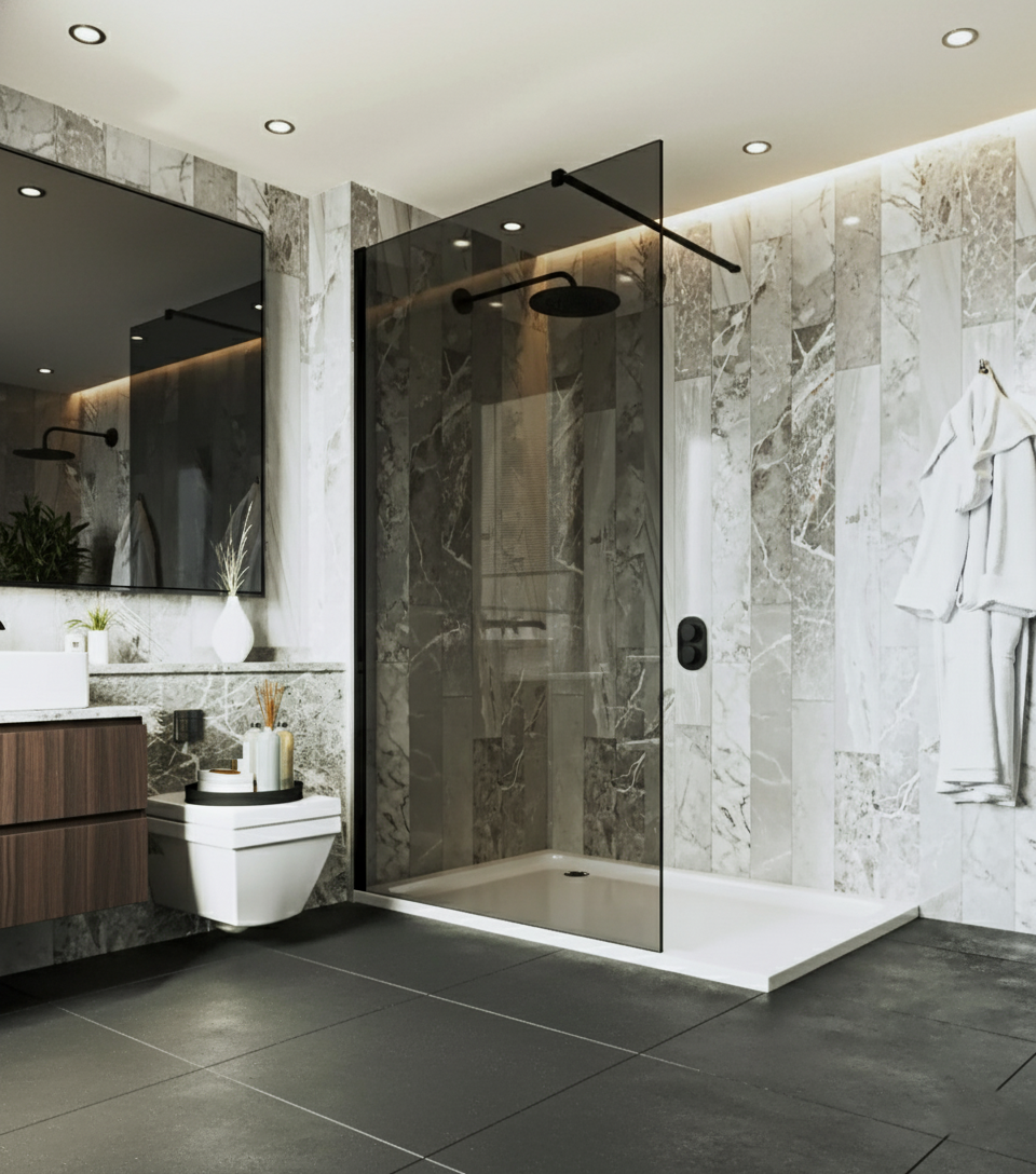 Shower Glass Panels in London