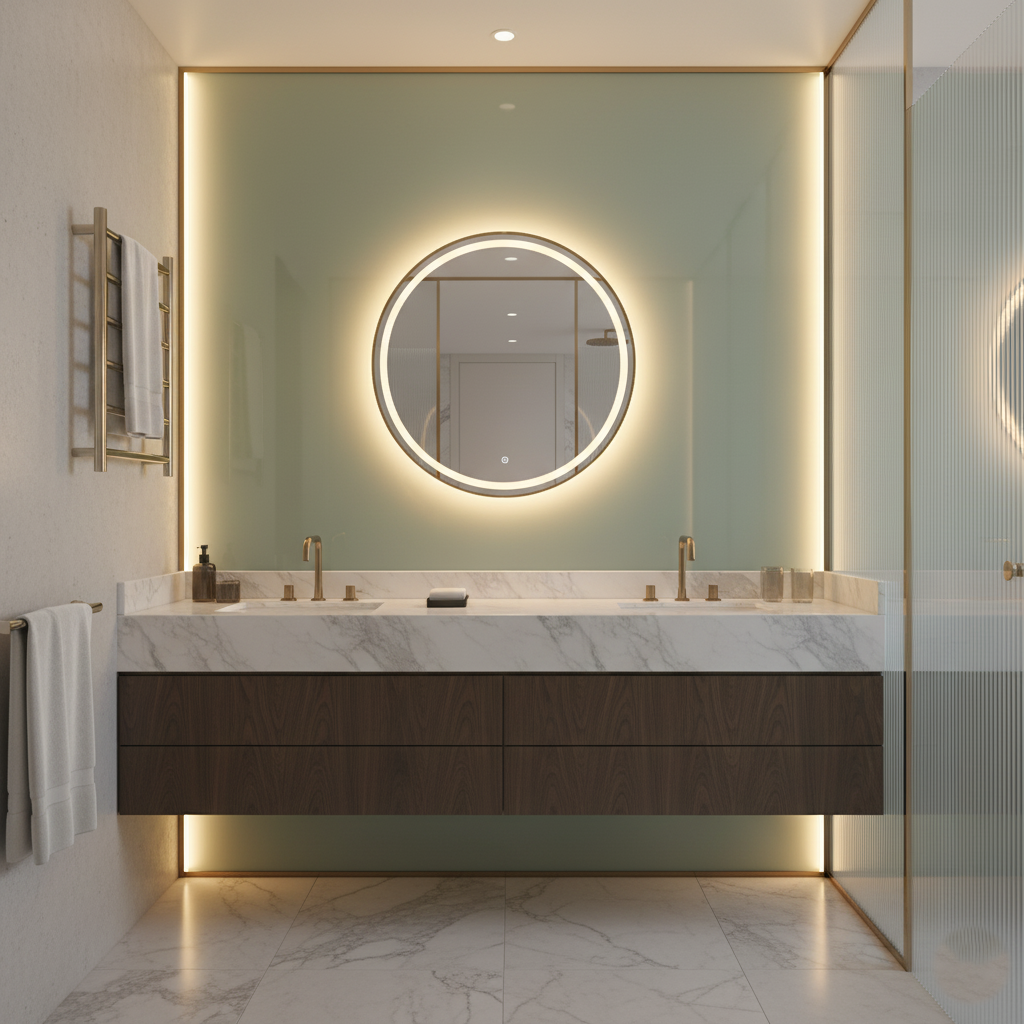 Bathroom Glass Splashbacks in London