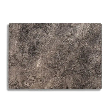 Grey Wall Texture Glass Chopping Board and Placemat - CreoGlass®