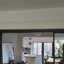 Modern Edge – Double Sliding Glass Door with Two Side Panels – PMF - CreoGlass®
