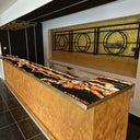 Volcanic Onyx Glass Bar top - CreoGlass®