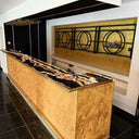 Volcanic Onyx Glass Bar top - CreoGlass®