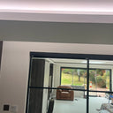 Urban Grid – Double Sliding Glass Doors with Two Side Panels – PMF - CreoGlass®
