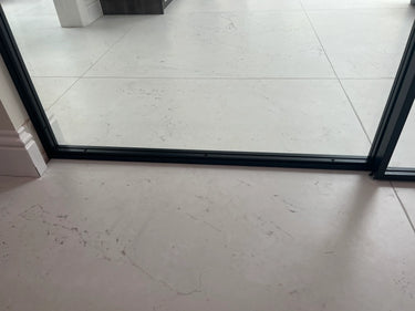 Urban Grid – Double Sliding Glass Doors with Two Side Panels – PMF - CreoGlass®