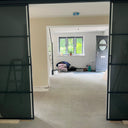 Frost Grid - Double Sliding Glass Door - PMF - CreoGlass®