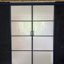 Frost Grid - Double Sliding Glass Door - PMF - CreoGlass®
