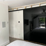 Midnight Black – Single Sliding Glass Door – Frameless - CreoGlass®