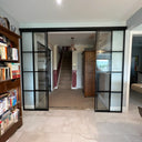 Loft Line – Double Sliding Glass Doors with Two Side Panels – PMF - CreoGlass®